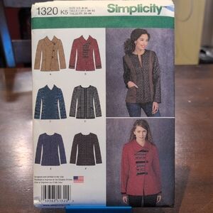 Simplicity 1320 Blazer Jacket